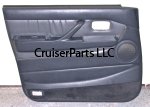 Front Door Panel Grey Leather 93-94 LEFT
