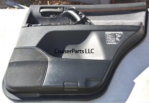 Rear Right Door Panel - Black Trim - for 08-10 200 Series