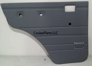 (image for) Rear Left Door Panel for 1990-Current 70 Series Gray