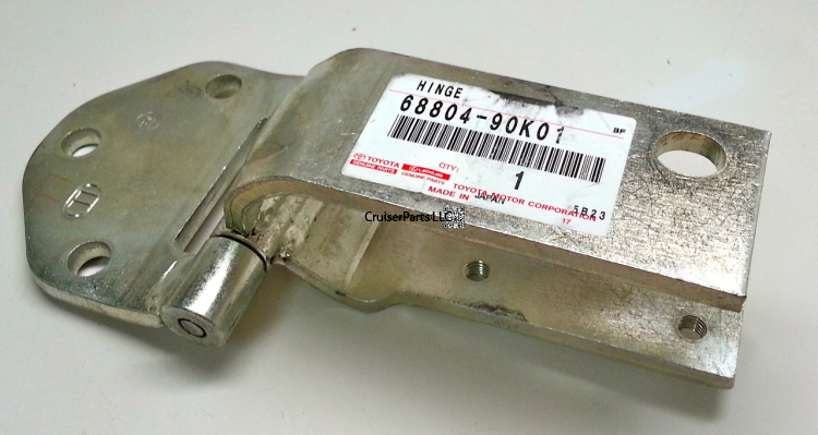 LH Back Door Lower Hinge - 85-Now 70 Series with Auxiliary Tank