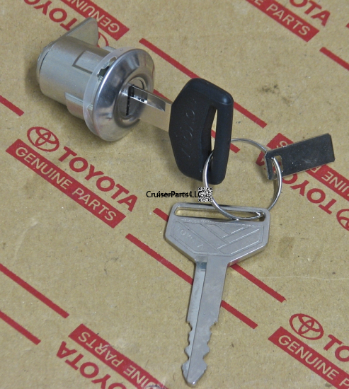 Fuel Filler Lid Lock Cylinder And Key 1979-1984 FJ40