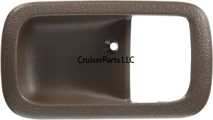 Right Inner Door Handle Bezel In Brown 95-97