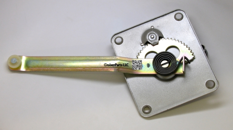 thumbnail image 2 of Left Side Manual Window Regulator With Winder Handle – For Toyota Land Cruiser FJ40 FJ45 BJ40 HJ45 1969-9/75 2 of 6