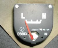Oil Pressure Gauge through 9/73