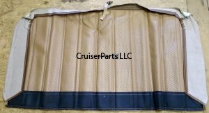 Rear Seat Back Cover For Bench Seat (Brown)