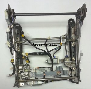 Front RH Seat Track and Motor Set for 03-07 100 Series Cruisers