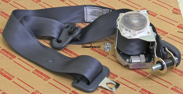 Refurbished Front Left Seat Belt Brown for 95-97 80 Series