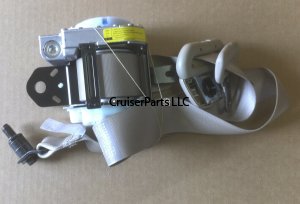 Left Front Seat Belt 1998-2002 Tan 100 Series