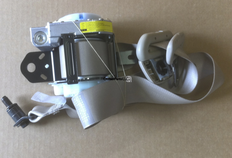 Left Front Seat Belt 1998-2002 Tan 100 Series