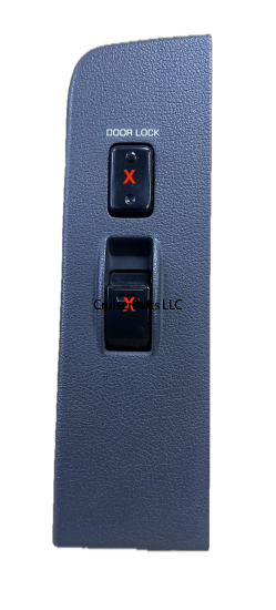 Front Right Power Window Switch Bezel 1990-1997 w/door lock