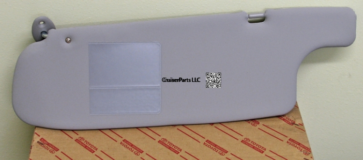 Modal Additional Images for Visor Left Side For US And Non-US 80 Series 90-97