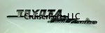 (image for) Apron Emblem Toyota Land Cruiser 1958-1973 FJ40