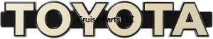 Grille Emblem - Toyota - 81-87 60 Series - Used
