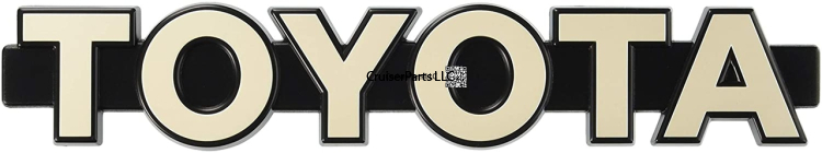 Grille Emblem - Toyota - 81-87 60 Series - Used