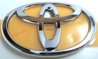 Rear Hatch Chrome Toyota Emblem 1997 80 series