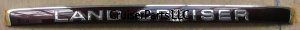 (image for) Back Door LAND CRUISER Name Plate for 98-07 100 Series
