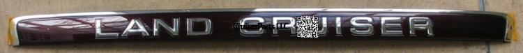(image for) Back Door LAND CRUISER Name Plate for 98-07 100 Series