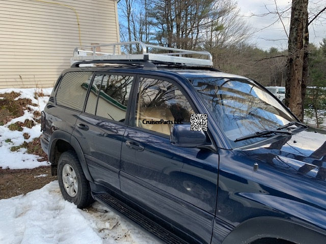 Modal Additional Images for Roof Rack kit HZJ76 Gutter Mount