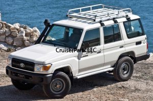 Roof Rack kit HZJ76 Gutter Mount