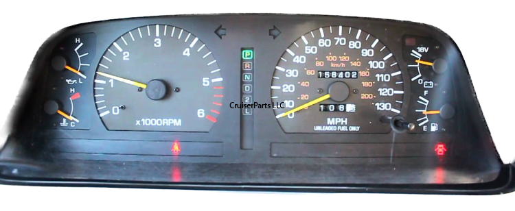 Gauge Cluster for 91-97 80 Series (Specified Mileage)