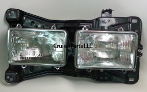 Left Headlight Assembly 88-90 FJ62 Series