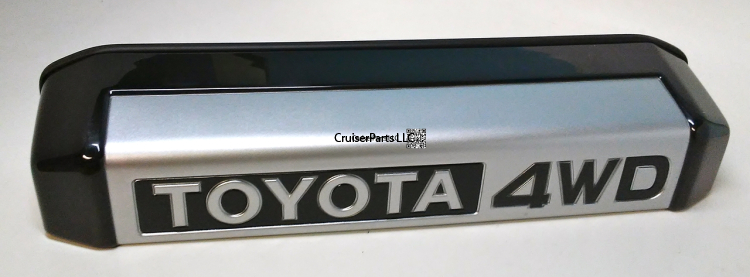 License Plate Lamp Cover Emblem 85-Current 70 Series