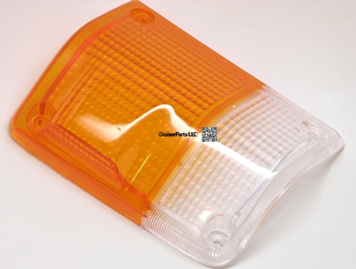 Front Right Turn Signal Lens for 1981-1987 60 Series Cruisers
