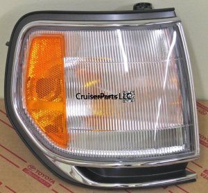 Parking Light Right Side Clear With Orange Stripe 95-97 LX450