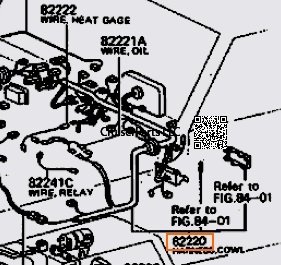 (image for) Main Dash Cowl Wiring Harness 1/79-9/79
