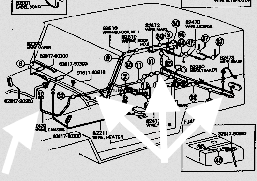 (image for) Chassis Wiring Harness for 1979-06/1980