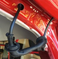 Washer fluid to Rear Upper Gate Grommet 60 Series