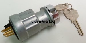 Ignition Cylinder and Key Set for early to 9/72 40 Series