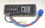 Master Power Window Switch Control Panel Gray FJ62 85-90