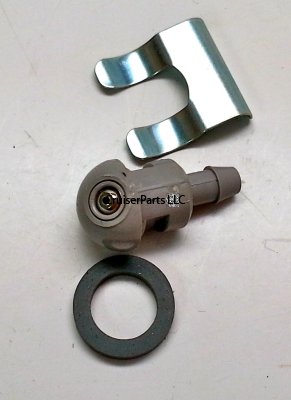 (image for) Windshield Washer Nozzle early hood mounted