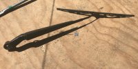 Windshield Wiper Arm Left 79 series Solid Top RHD