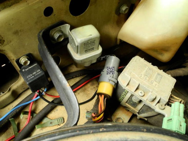 Modal Additional Images for Main Relay for EFI EFI Main Relay 1985-1990 FJ62