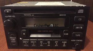 Toyota Radio Model 16810 AM FM CD Cassette