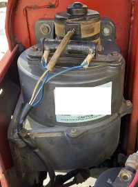 Front Heater Blower Motor W/Resistor 09/73-12/78