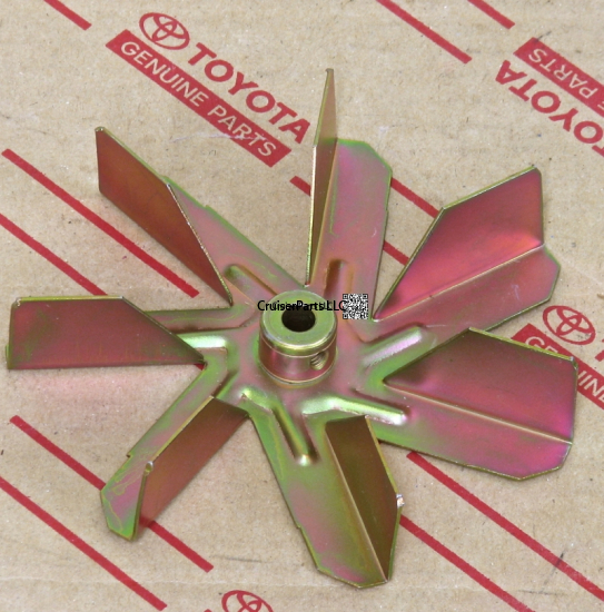 Modal Additional Images for Rear Heater Blower Motor Fan Refinished 69-80