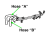 (image for) 3FE Heater Hose to Water Pump Hose "B"