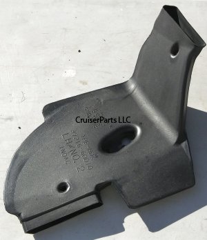 Lower Air Duct for the 08-10 200 Series Land Cruisers
