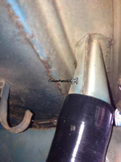 Heater Defroster Hose LEFT 74-82