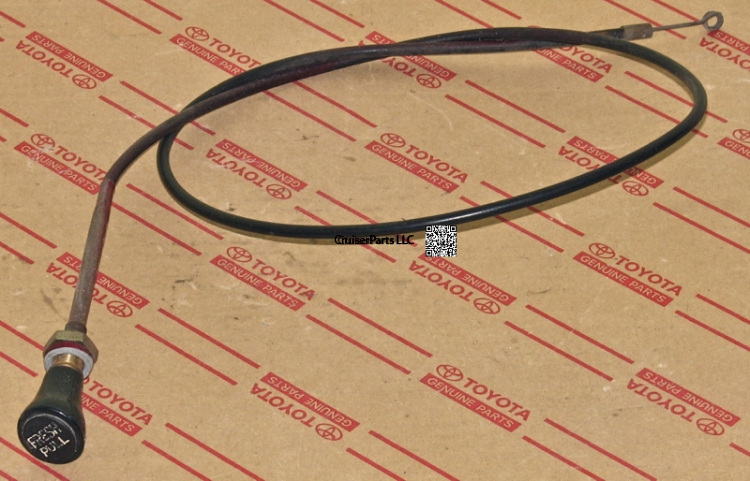 Heater Air Inlet Butterfly Control Cable With Knob 74-84