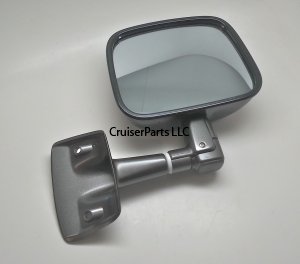 L or R European "Euro Style" Wide Angle External Mirror FJ60 62