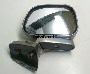 ◆◆◆投扇興セット◆◆◆ Piveting Painted Fender mounted mirror for the 90-97 80 Series