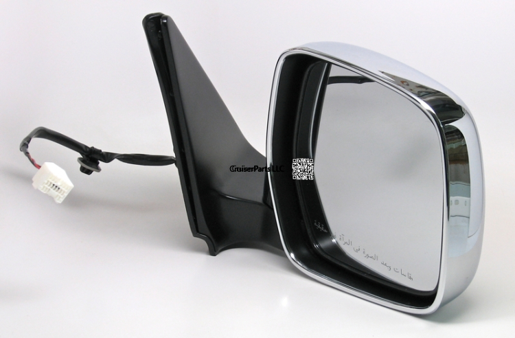 Outer Rear View Mirror Right side CHROME 98-02 100 series