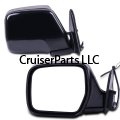 80 Series Mirror Assembly - Left Side, Power