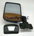 Left Side Outer Rear View Mirror (Chrome Back)