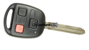 Transponder Remote Keyless Remote Key Shell with blank key.