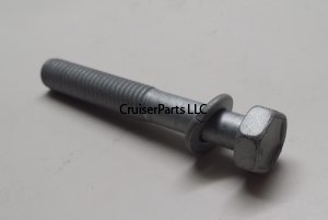 Bolt With Washer - 8mm Head - 55mm Shank